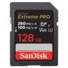 SanDisk 128GB Extreme PRO SDXC UHS-II Memory Card - C10, U3, V60, 6K, 4K UHD, SD Card - SDSDXEP-128G-GN4IN