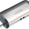 SanDisk 32GB Ultra Dual Drive USB Type-C - USB-C, USB 3.1 - SDDDC2-032G-G46, Black, Silver