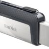 SanDisk 32GB Ultra Dual Drive USB Type-C - USB-C, USB 3.1 - SDDDC2-032G-G46, Black, Silver