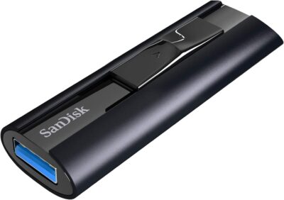 SanDisk 256GB Extreme PRO USB 3.1 Solid State Flash Drive - SDCZ880-256G-G46, Black