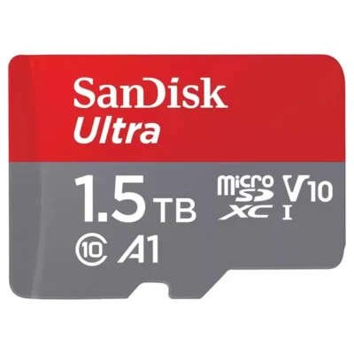 SanDisk 1.5TB Ultra microSDXC UHS-I Memory Card - Up to 150MB/s, C10, U1, Full HD, A1, MicroSD Card - SDSQUAC-1T50-GN6MN