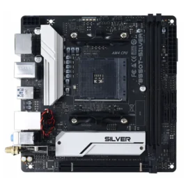 Biostar B550T-SILVER AMD B550 Chipset AM4 Socket Motherboard