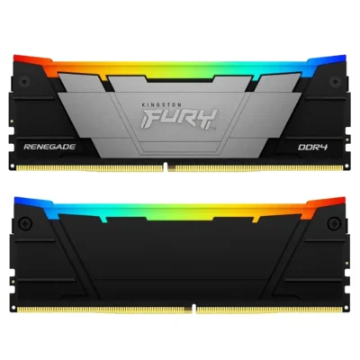 Kingston Fury Renegade RGB 3600 32GB (2x16GB) 3600MT/s DDR4 CL16 DIMM (Kit of 2) 1Gx8 Desktop Gaming Memory - KF436C16RB12AK2/32