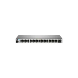 HPE J9772A Aruba 2530-48G-PoE+ 4SFP 370W 48 ports Managed Rack-Mountable Switch