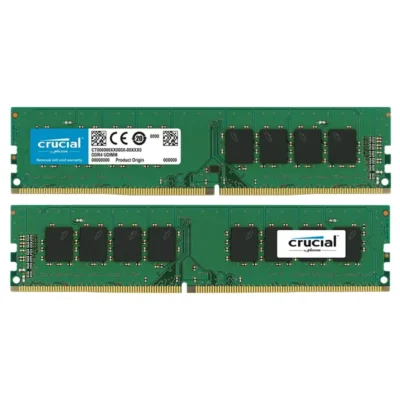 Crucial 32GB (4 x 8GB) DDR4 2400 (PC4 19200) Server Memory Model CT4K8G4WFS824A