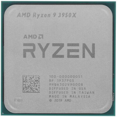 AMD Ryzen 9 3950X 16 Cores 32 Threads CPU Processor 100-000000051