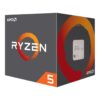 AMD Ryzen 5 PRO 2400G (YD240BC5M4MFB) - 4-Core 3.60GHz AM4 4MB 64W CPU Desktop Processor