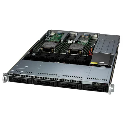 SYS-611C-TN4R SuperMicro Rackmount server X13 CloudDC PCIe 5.0 1U Dual Processor