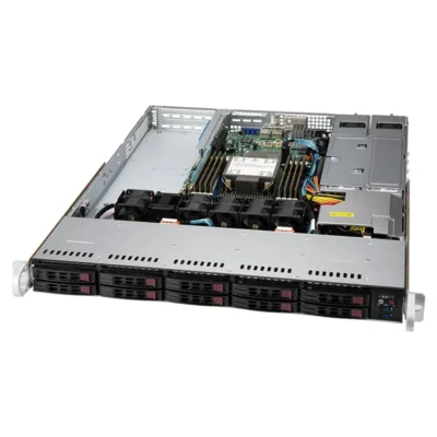 SYS-110P-WTR SuperMicro Rackmount server X12 H12 1U CloudDC and WIO PCIe 4.0 Single Processor