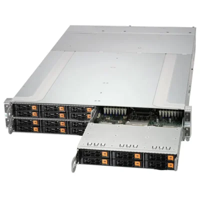 SYS-211GT-HNTR 2U4N GrandTwin with PCIe 5.0 Twin Server System