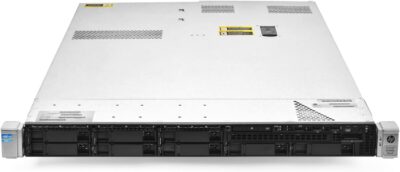 HP ProLiant DL360p Gen8 1U RackMount 64-bit Server with 26-Core E5-2640 Xeon 2.5GHz CPUs + 64GB PC3-10600R RAM + 8300GB 10K SAS SFF HDD, P420i RAID, 4GigaBit NIC, 2Power Supplies