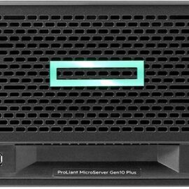 HP MicroServer Gen10 Plus Tower Server for Small Business, Intel Xeon E-2224 3.4GHz up to 3.4GHz Turbo, 32GB RAM, 4TB Fast SSD Storage, RAID, Windows Server 2019