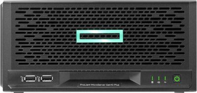 HP MicroServer Gen10 Plus Tower Server for Small Business, Intel Xeon E-2224 3.4GHz up to 3.4GHz Turbo, 32GB RAM, 4TB Fast SSD Storage, RAID, Windows Server 2019