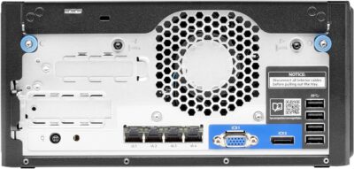 HP MicroServer Gen10 Plus Tower Server for Small Business, Intel Xeon E-2224 3.4GHz up to 3.4GHz Turbo, 32GB RAM, 4TB Fast SSD Storage, RAID, Windows Server 2019