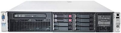 HP Proliant DL380P G8 8 Bays 2.5 Server - 2X Intel Xeon E5-2620 2.0GHz 6 Core - 8GB DDR3 REG Memory P420i 512MB Raid Controller - 600GB (2X 300GB 10K SAS HDD) - 2X 750w PSU