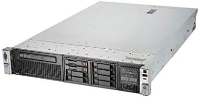 HP Proliant DL380P G8 8 Bays 2.5 Server - 2X Intel Xeon E5-2620 2.0GHz 6 Core - 8GB DDR3 REG Memory P420i 512MB Raid Controller - 600GB (2X 300GB 10K SAS HDD) - 2X 750w PSU