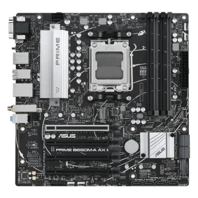 Asus PRIME B650M-A AX II AMD B650 Chipset AM5 Socket Motherboard