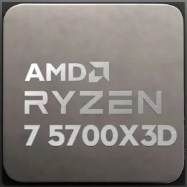 AMD Ryzen 7 5700X3D - Ryzen 7 5000 Series 8-Core 3.0 GHz Socket AM4 105W None Integrated Graphics Processor - 100-100001503WOF