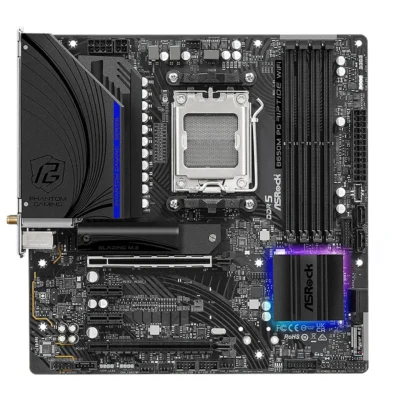 ASRock B650M PG RIPTIDE WIFI AMD B650 Chipset AM5 Socket Motherboard