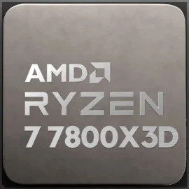 AMD Ryzen 7 7800X3D - Ryzen 7 7000 Series 8-Core 4.2 GHz Socket AM5 120W AMD Radeon Graphics Desktop Processor - 100-100000910WOF