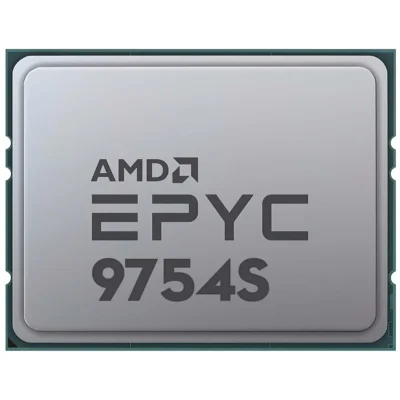 AMD EPYC 9754S CPU Socket SP5 Server Processor 100-000001371