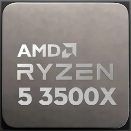 AMD RYZEN 5 3500X 6-Core 3.6 GHz (4.1 GHz Turbo) Socket AM4 65W 100-100000158CBX Desktop Processor