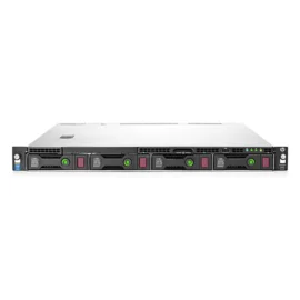 HP Proliant DL360 G9 4 Bays 3.5 Server - 2X Intel Xeon E5-2695 V3 2.3GHz 14 Core - 96GB DDR4 REG Memory H240ar 12GB/S Raid Controller - New 1TB SSD Samsung - 1X 800W PSU