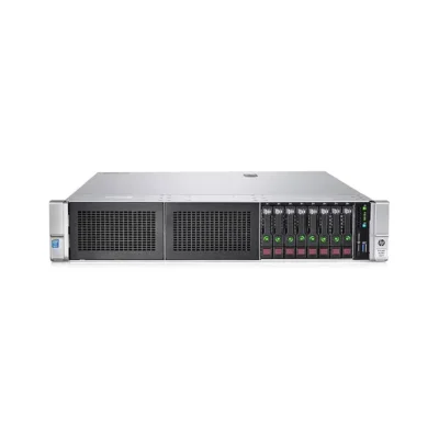 HP Proliant DL380 Gen9 8B SFF, 2X Intel Xeon E5-2690 v3 2.6Ghz (24-cores Total), 256GB DDR4, 8X 1TB SAS 10K HDDs, P440ar 2GB FBWC 12Gb/s SAS RAID, Windows Server 2019