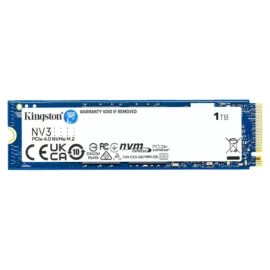 Kingston NV3 1TB M.2 2280 NVMe SSD | PCIe 4.0 Gen 4x4 | Up to 6000 MB/s | SNV3S/1000G