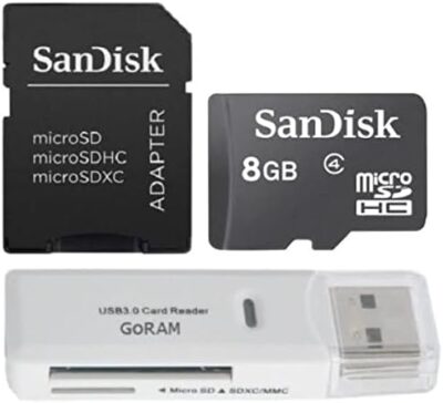 SanDisk 8GB Class 4 MicroSD Card SDSDQAB-008G