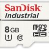 SanDisk Industrial MLC MicroSD SDHC UHS-I Class 10 SDSDQAF3-008G-I with SanDisk Adapter (8GB)