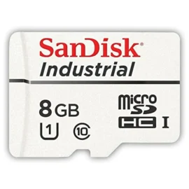 SanDisk Industrial MLC MicroSD SDHC UHS-I Class 10 SDSDQAF3-008G-XI with SanDisk Adapter (8GB)