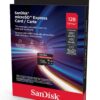 SanDisk Micro SD Express, 128GB micro SD card, Read speeds up to 880 MB/s, Write Speeds up to 480MB/s, Sustained Write 100MB/s, Up to 4.4 times faster read speeds than our fastest microSD Class 10, U3