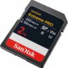 SanDisk 2TB Extreme PRO SDXC UHS-I Memory Card - Up to 250MBs - C10, U3, V30, 4K UHD, SD Card - SDSDXXD-2T00-GN4IN