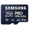 Samsung Pro Ultimate MB-MY256SB/WW MicroSD Card + USB Card Reader for Smartphones, Drone and Action Camera, UHS-I U3, 200MB/s Reading, 130MB/s Write, 256GB