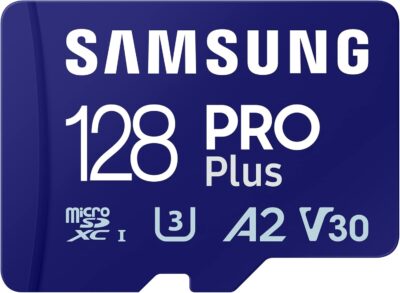 Samsung Pro Plus MB-MD128SA/EU 128GB UHS-I U3 Full HD & 4K UHD 180MB/s Read 130MB/s Write Memory Card