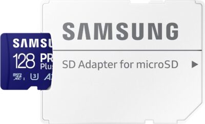 Samsung Pro Plus MB-MD128SA/APC 128GB UHS-I U3 Full HD & 4K UHD 180MB/s Read 130MB/s Write Memory Card