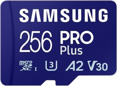 Samsung Memory MMB-MD256SA/EU PRO Plus MicroSD Card 256GB, UHS-I U3, Up to 180MB/s