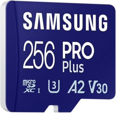 Samsung Memory MB-MD256SA/APC PRO Plus MicroSD Card 256GB, UHS-I U3, Up to 180MB/s