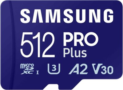 Samsung PRO Plus microSD Card 512GB MB-MD512SA/EU