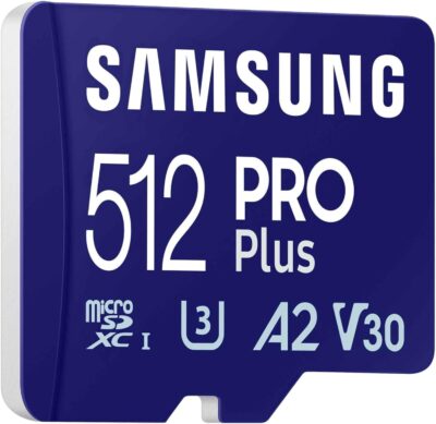 Samsung PRO Plus microSD Card 512GB MB-MD512SA/EU