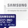 Samsung PRO Plus microSD Card 512GB MB-MD512SA/EU