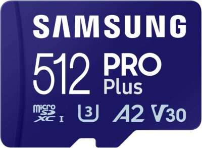 Samsung PRO Plus microSD Card 512GB MB-MD512SA/EU