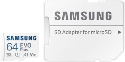 Samsung EVO Plus 64GB MicroSD Memory Card MB-MC64SA/CN