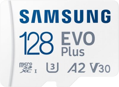 Samsung UHS-I U3 V30 microSDXC EVO Plus MB-MC128SA/CN Micro SD Card, 128 GB Nintendo Switch, Operation Verified, Maximum Transfer Rate 160MB/s