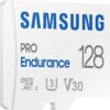 Samsung PRO Endurance 128GB microSDXC UHS-I U3 100MB/s Video Monitoring Memory Card with Adapter (MB-MJ128KA/APC)