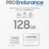 Samsung PRO Endurance 128GB microSDXC UHS-I U3 100MB/s Video Monitoring Memory Card with Adapter (MB-MJ128KA/APC)