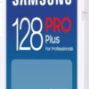 Samsung PRO Plus SD Card, 128GB, UHS-I U3, Full HD & 4K UHD, 180MB/s Read, 130MB/s Write, Memory Card for SLR Cameras and System Cameras, MB-SD128S/APC