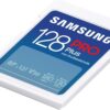 Samsung PRO Plus SD Card, 128GB, UHS-I U3, Full HD & 4K UHD, 180MB/s Read, 130MB/s Write, Memory Card for SLR Cameras and System Cameras, MB-SD128S/APC