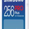 Samsung PRO Plus SD Card, 256GB, UHS-I U3, Full HD & 4K UHD, 180MB/s Read, 130MB/s Write, Memory Card for SLR Cameras and System Cameras, MB-SD256S/APC